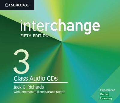 Cover for Jack C. Richards · Interchange Level 3 Class Audio CDs - Interchange (Audiobook (CD)) [5 Revised edition] (2017)