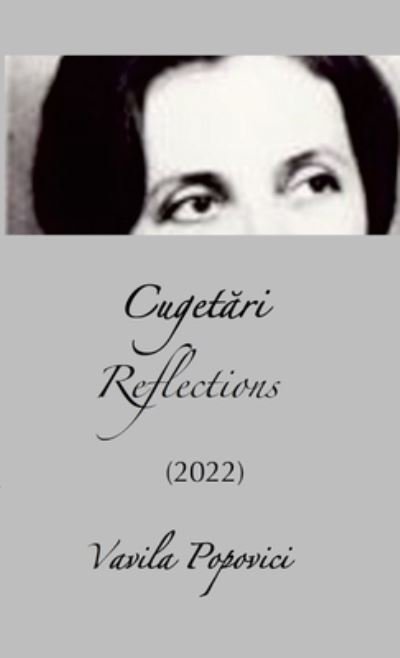 Cover for Vavila Popovici · Cugetari (Reflections) 2022 (Paperback Bog) (2022)