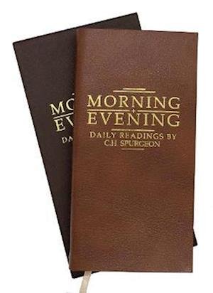 Cover for C. H. Spurgeon · Morning and Evening Tan Leather - Daily Readings - Spurgeon (Leather Book) (2022)