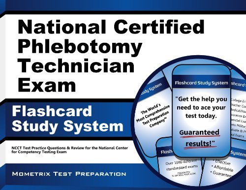 Cover for Ncct Exam Secrets Test Prep Team · National Certified Phlebotomy Technician Exam Flashcard Study System: Ncct Test Practice Questions &amp; Review for the National Center for Competency Testing Exam (Cards) (Paperback Bog) [1 Flc Crds edition] (2023)