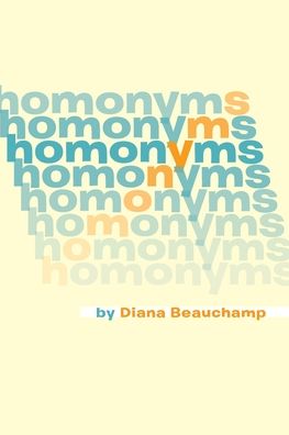 Cover for Diana Beauchamp · Homonyms (Paperback Book) (2020)