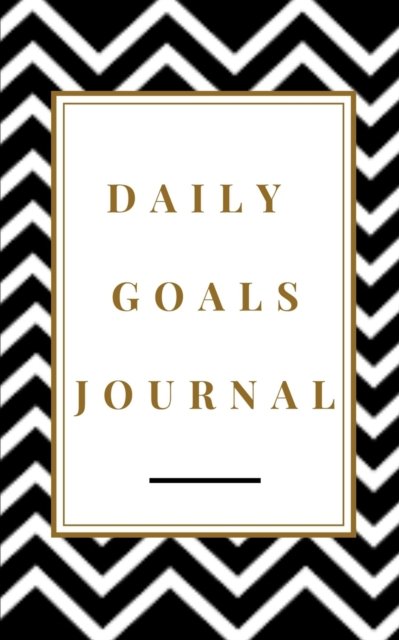 Cover for Toqeph · Daily Goals Journal - Planning My Day - Gold Black Strips Cover (Paperback Bog) (2020)