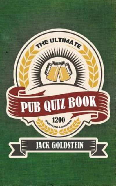 Cover for Jack Goldstein · The Ultimate Pub Quiz Book (Pocketbok) (2016)