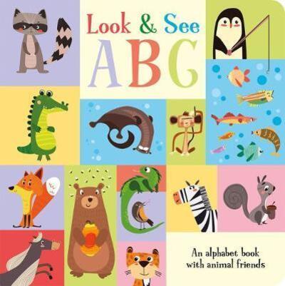 Cover for Amber Lily · Look &amp; See ABC - Animal Friends Concept Board Books (Board book) (2020)