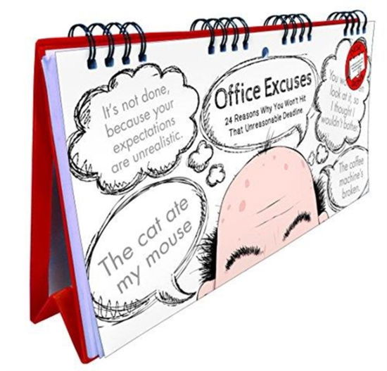 Cover for Office Excuses Flip Book (Spiral Book) (2015)