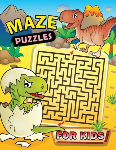 Cover for Origami Publishing · Maze Puzzles for Kids (Paperback Book) (2018)