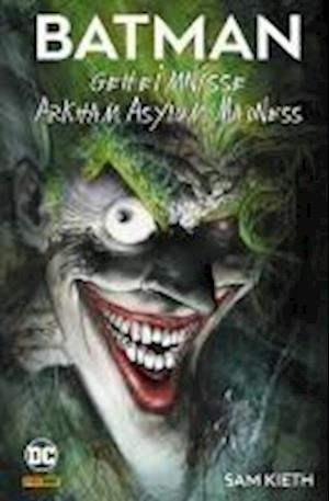 Cover for Sam Kieth · Batman: Geheimnisse &amp; Arkham Asylum: Madness (Book) [Deluxe edition] (2024)