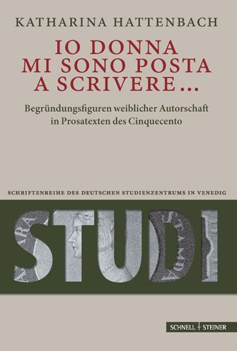 Cover for Katharina Offensperger · Io Donna Mi Sono Posta a Scrivere... (Book) (2021)