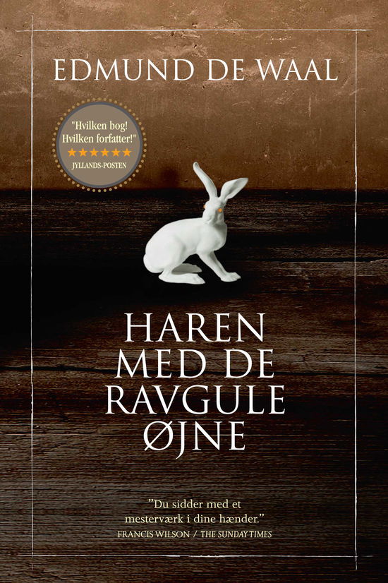 Cover for Edmund de Waal · Haren med de ravgule øjne (Paperback Book) [3.º edición] (2018)