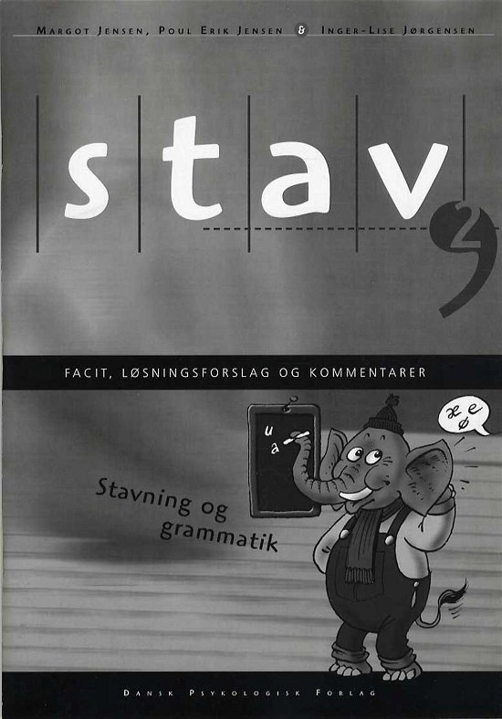 Cover for Inger-Lise Jørgensen, Margot Jensen, Poul Erik Jensen · STAV 2 - Facit, løsningsforslag og kommentarer, 6. udgave (Taschenbuch) [6. Ausgabe] (2016)