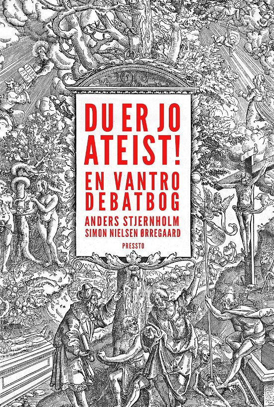 Cover for Anders Stjernholm og Simon Nielsen Ørregaard · Du er jo ateist! (Sewn Spine Book) [1st edition] (2019)