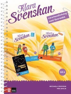 Cover for Pär Sahlin · Klara svenskan Åk 6 Lärarhandledning med lärarwebb (N/A) (2017)