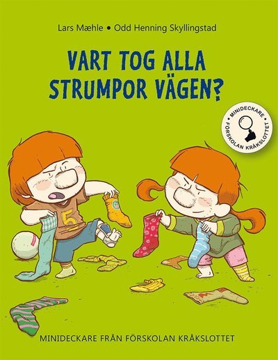 Cover for Lars Mæhle · Minideckare från förskolan Kråkslottet: Vart tog alla strumpor vägen? (Gebundesens Buch) (2019)