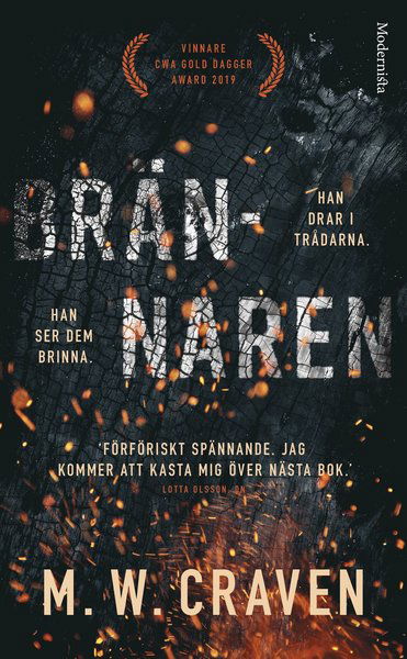 Cover for M. W. Craven · Washington Poe: Brännaren (Paperback Book) (2021)