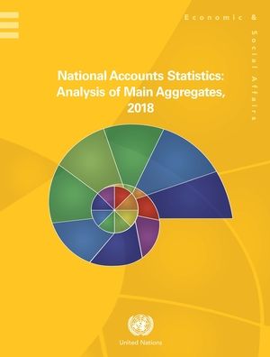 Cover for United Nations: Department of Economic and Social Affairs: Statistics Division · National accounts statistics: analysis of main aggregates, 2018 (Hardcover Book) (2020)