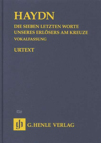 Cover for Haydn · 7 letzt.Worte,Vokalf.,StPt.HN9830 (Book)