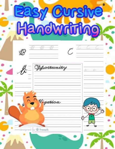 Cover for Bestpapaya Publishing · Easy Cursive Handwriting (Paperback Book) (2020)