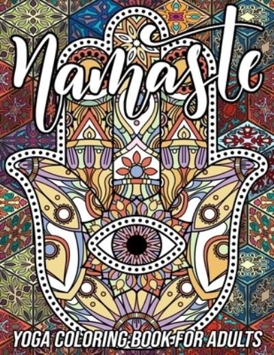 Cover for Mezzo Zentangle Designs · Namaste Yoga Coloring Book for Adults (Paperback Bog) (2020)