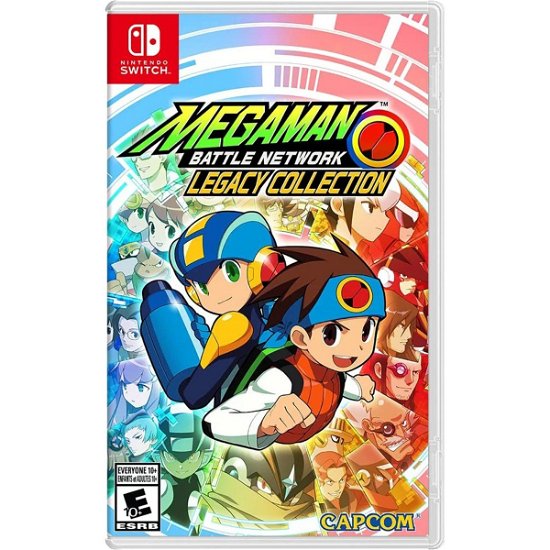 Cover for Capcom · Mega Man Battle Network Legacy Collection Switch (Toys)