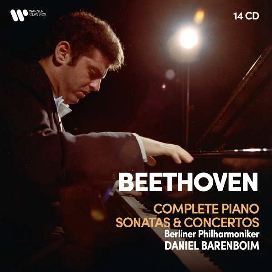 Cover for Barenboim, Daniel / Berliner Philharmoniker · Beethoven: Complete Piano Sonatas &amp; Concertos (CD) (2021)
