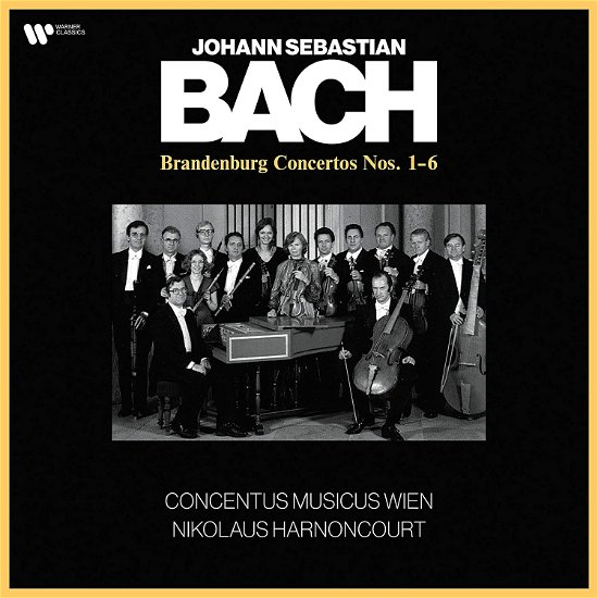 Cover for Nikolaus Harnoncourt / Concentus Musicus Wien · Bach: The Brandenburg Concertos (LP) (2021)
