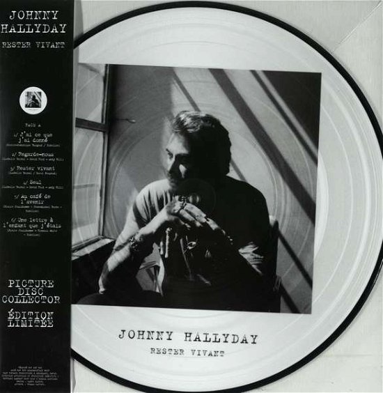 Cover for Johnny Hallyday · Rester Vivant (LP) (2017)
