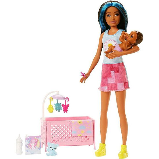 Cover for Barbie  Skipper Babysitter Pink Baby Crib Playset Toys (MERCH)