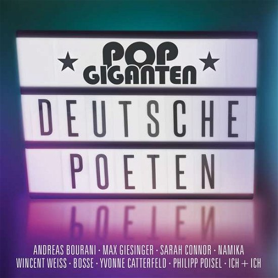 Cover for Various Artists · Pop Giganten - Deutsche Poeten (CD) (2017)