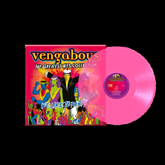 Cover for Vengaboys · The Greatest Hits Collection - We Like To Party (LP) [Transparent Pink Vinyl edition] (2024)