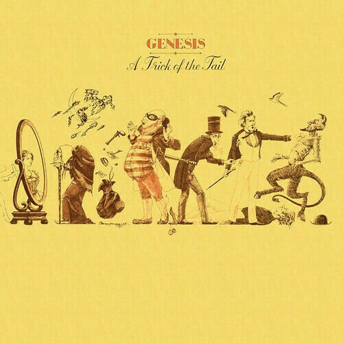 Cover for Genesis · A Trick of the Tail - Easter Yellow (LP) (2021)