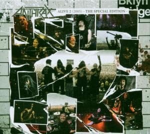Cover for Anthrax · Alive 2 (MDVD) [Digipak] (2017)
