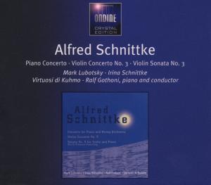 Cover for Lubotsky / Schnittke / Gothoni / Sibelius Acad · Klavierkonzert / Violinkonzert 3 / Sonate (CD) (2006)