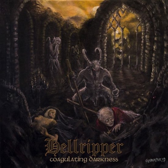 Cover for Hellripper · Coagulating Darkness (CD) (2022)