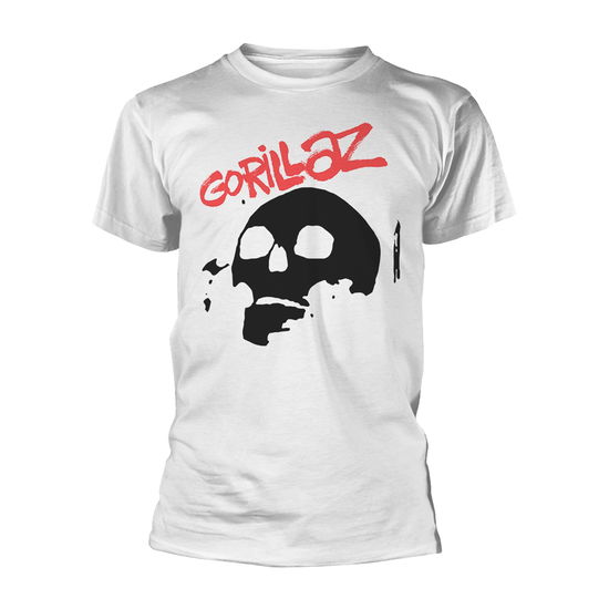 Cover for Gorillaz · Skull (MERCH) [size L] [White edition] (2018)