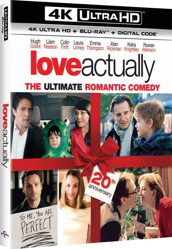 Cover for Love Actually (4K UHD Blu-ray) (2023)