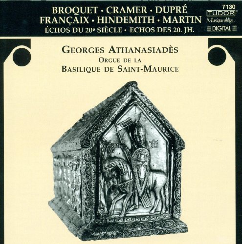 Cover for Dupre / Broquet / Hindermith / Martin / Cramer · Echos Du 20e Siecle (CD) (2005)