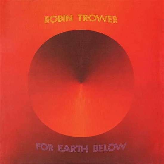 Cover for Robin Trower · For Earth Below (LP) [Limited, High quality edition] (1990)