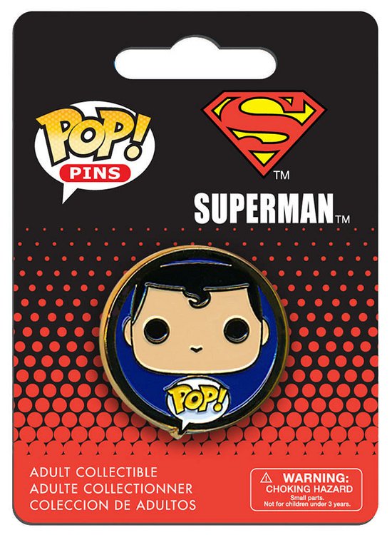 Cover for Dc Comics: Funko Pop! · Dc Comics: Funko Pop! - Superman (Spilla) (Toys) (2016)