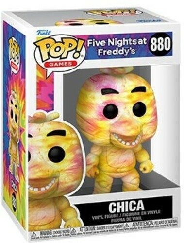Cover for Funko Pop! Games: · Five Nights at Freddy's Tiedye- Chica (Funko POP!) (2022)
