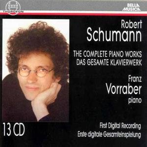 Cover for Schumann / Vorraber,franz · Complete Piano Works (CD) (2006)