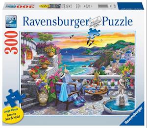 Legpuzzel Santorini Sunset 300st. - Ravensburger - Merchandise -  - 4005556171309 - March 1, 2022