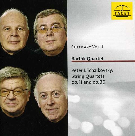 Cover for Tchaikovsky / Bartok Quartet · String Quartets Op 11 &amp; Op 30 (CD) (2002)