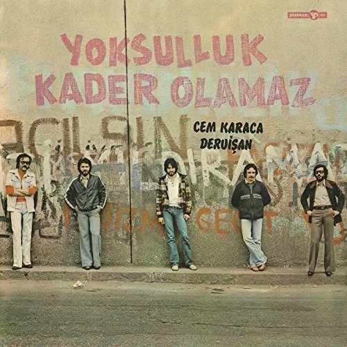 Cover for Cem Karaca · Yoksulluk Kader Olamaz (LP) (2018)