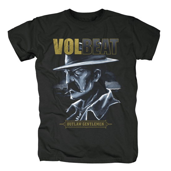 Cover for Volbeat · Outlaw Gentlemen Black (Kläder) [size XL] (2013)