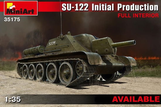 Cover for MiniArt · Su-122 Initial Production W/full Interior (N/A)