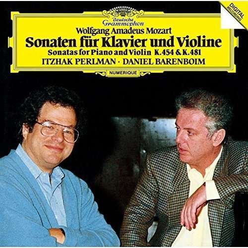Cover for Itzhak Perlman · Mozart: Violin Sonatas K 454 &amp; 481 (CD) (2015)