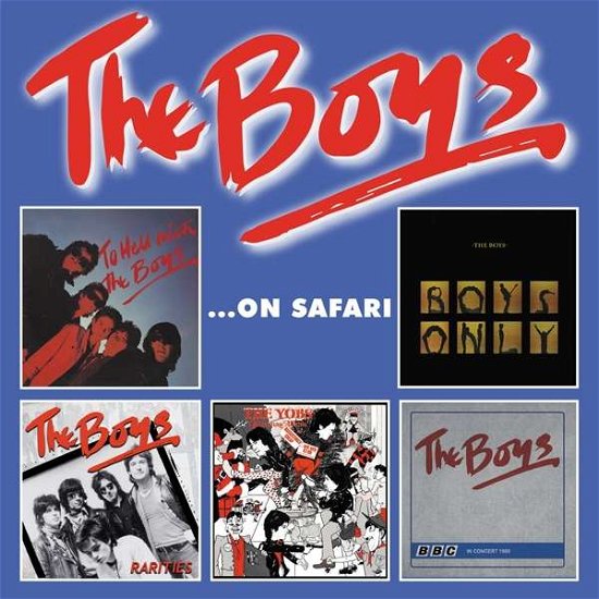 Cover for The Boys · The Boys on Safari: 5cd Clamshell Boxset (CD) (2020)