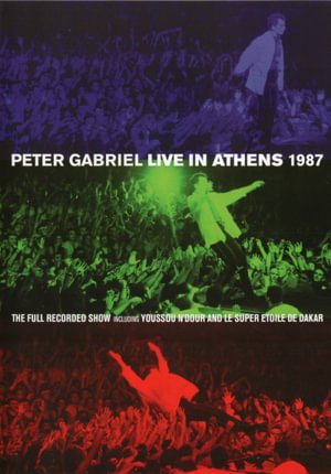 Cover for Peter Gabriel · Live at Athens 1987 + Play (DVD) (2013)