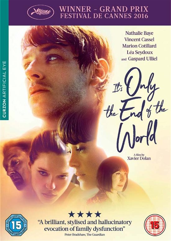 Cover for Its Only the End of the World · Its Only The End Of The World (DVD) (2017)