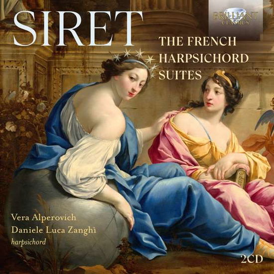 Cover for Siret / Alperovich / Zanghi · French Harpsichord Suites (CD) (2021)